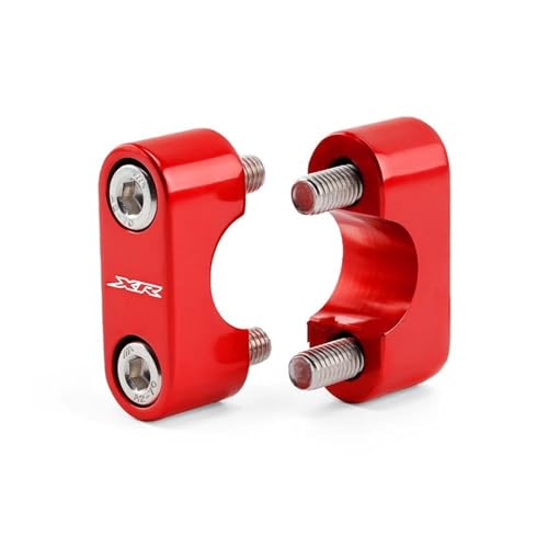 Lenkererhöhung Motorrad-Lenkererhöhung Für H&onda XR400R XR 200R Motard XR 250R 250 L 230 200R 1984-2021 Lenkerhalterung Lenker Riser Clamp(ROT) von LYBH