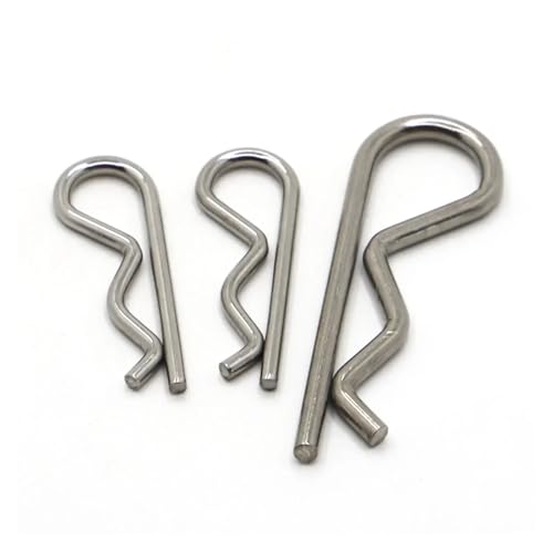 304 Edelstahl R Federsplint Wellenform Split Clip Clamp Haar Traktor Pin(M1.8x35-10pcs) von LYCCS