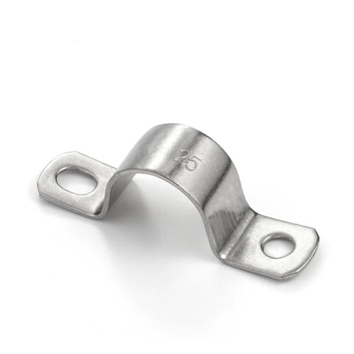 304 Edelstahl U-förmige Pferderücken Rohr Sattel Klemme Schnalle Hals Hoop Wasser Rohr Klemme Verschiedene Arten Von Modellen Verdickt(114mm-1pcs) von LYCCS