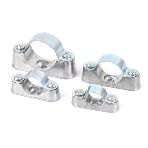 Aluminiumlegierung, Off-Wall-Code, Sattelclip, Rohrschelle, Rohrhalterung, Festclip(16mm-5pcs) von LYCCS