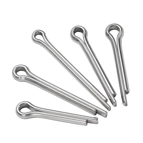 M1-M8 U-Form Typ Federsplint Haarnadel Split Clamp Offene elastische 304 Edelstahl(M3x30mm-10pcs) von LYCCS