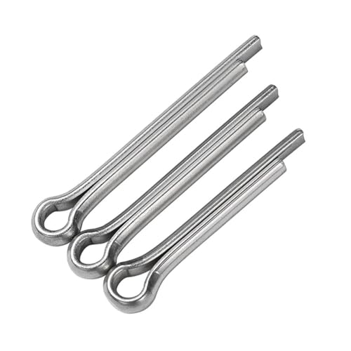 U-Form Typ Federsplint Haarnadel Stahlstifte Split Clamp Offene elastische 304 Edelstahl(M2x35(50pcs)) von LYCCS