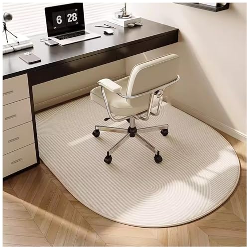 Bürostuhlmatte TPR rutschfeste Bodenmatte Arbeitszimmer-Drehstuhl-Bodenmatte Stoßdämpfung Und Schalldämmung Leicht Zu Reinigen Arbeitszimmer-Teppich von LYCDPYCD