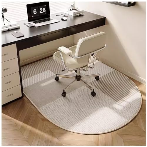 Bürostuhlmatte TPR rutschfeste Bodenmatte Arbeitszimmer-Drehstuhl-Bodenmatte Stoßdämpfung Und Schalldämmung Leicht Zu Reinigen Arbeitszimmer-Teppich von LYCDPYCD
