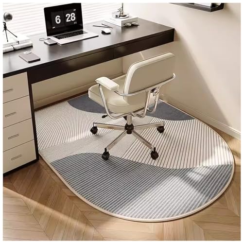 Bürostuhlmatte TPR rutschfeste Bodenmatte Arbeitszimmer-Drehstuhl-Bodenmatte Stoßdämpfung Und Schalldämmung Leicht Zu Reinigen Arbeitszimmer-Teppich von LYCDPYCD