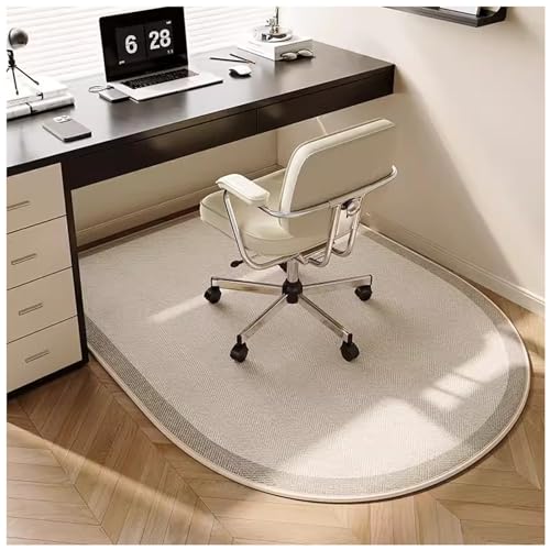 Bürostuhlmatte TPR rutschfeste Bodenmatte Arbeitszimmer-Drehstuhl-Bodenmatte Stoßdämpfung Und Schalldämmung Leicht Zu Reinigen Arbeitszimmer-Teppich von LYCDPYCD