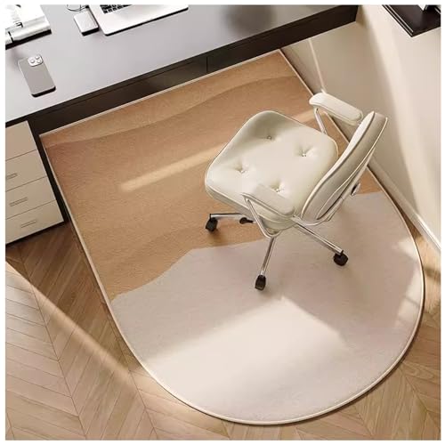 Bürostuhlmatte TPR rutschfeste Bodenmatte Arbeitszimmer-Drehstuhl-Bodenmatte Stoßdämpfung Und Schalldämmung Leicht Zu Reinigen Arbeitszimmer-Teppich von LYCDPYCD