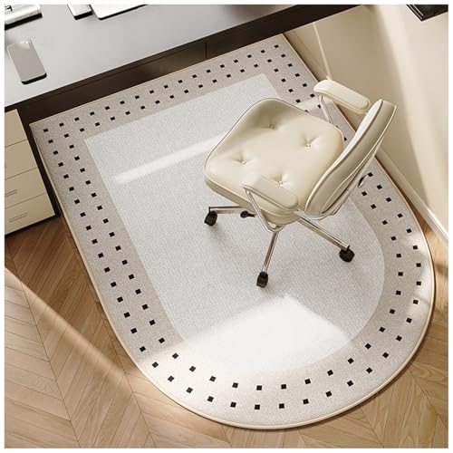 Bürostuhlmatte TPR rutschfeste Bodenmatte Arbeitszimmer-Drehstuhl-Bodenmatte Stoßdämpfung Und Schalldämmung Leicht Zu Reinigen Arbeitszimmer-Teppich von LYCDPYCD