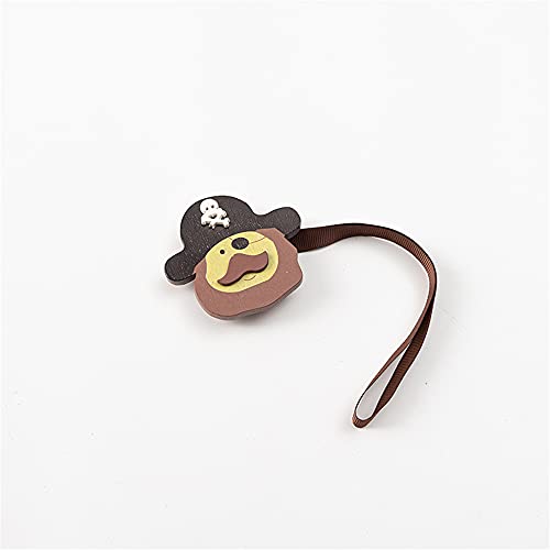 raffhalter für vorhänge,Niedliche Cartoon-Magnet-Vorhanggurte, frei zu installierende Kindervorhang-Magnetschnalle 2er-Pack-Pirat von LYCICILI