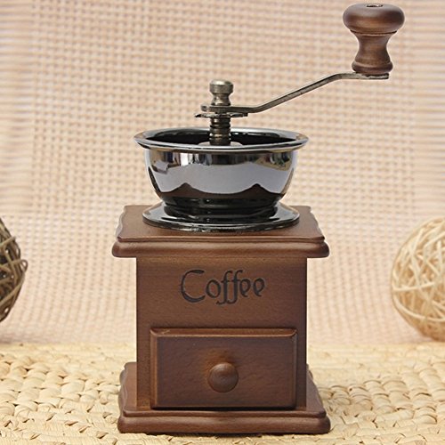 Manuelle Kaffeemühle, Grat, Kaffeemühle, Hand-Kaffeemühle (105 x 105 x 170 mm) von LYCOS3