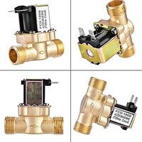 4-punkt parallel wasser heizung ventil = G1/2 AC220V druck wasser einlass magnetventil Solar wasser heizung ventil von LYCXAMES