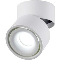 5 W verstellbarer Aufbaustrahler – 7 x 10 cm LED-Einbaustrahler Deckenleuchte verstellbarer Winkel Deckenleuchte COB-Lampe, 360 ° drehbar (Weiß-6000 von LYCXAMES