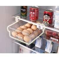 Kühlschrank-Organizer, Schubladen-Organizer, einzigartiges Design, verschiebbarer Kühlschrank-Behälter, Aufbewahrungsbox, Heim-Organizer, 1 Stück. von LYCXAMES