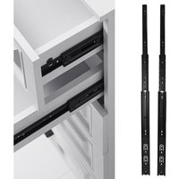 Lycxames - 18in 10 Paare Schublade Slide 3 Sektionen Erweiterung große Last tragende Führungsschiene für Home Office von LYCXAMES
