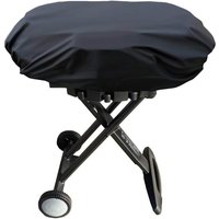 Lycxames - Grillabdeckung, 210D Oxford-Schutzplane, wind-/sonnen-/wasserdicht, Outdoor-Grillabdeckung, geeignet für die meisten Grills (90 x 55 x 27 von LYCXAMES