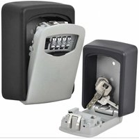 LYCXAMES Schlüsselkasten mit großem Fassungsvermögen, Aufbewahrungsbox für bis zu 5 Schlüssel für Außenschlüssel mit wasserdichtem Gehäuse, von LYCXAMES