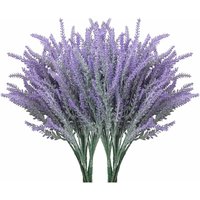 10 Stück Künstliche Blumen, Simulation Lavendel, Künstlicher Lavendelstrauß Für Partys, Esstisch, Balkone Genutzt Werden mehrweg von LYCXAMES