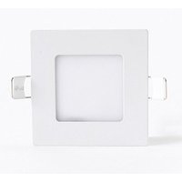 Lycxames - 6 Einbaustrahler für den Innenbereich, LED-Panel, 3 w, dünne quadratische weiße LED-Deckenleuchte für Schlafzimmer, Wohnzimmer, Büro, von LYCXAMES