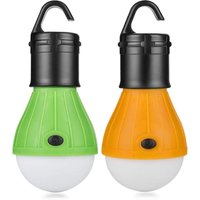 Lycxames - LED-Camping-Laterne, Laterne, LED-Lampe, ultrahelle Taschenlampe, Notlicht, Laterne, COB-Glühbirne, 150 Lumen, tragbare Lampe für Camping, von LYCXAMES