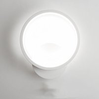 Lycxames - LED-Innenwandleuchte, weiß, rund, warmweiß, Acryl, Innenwandleuchte, 6000 k Innentreppenwandleuchte, moderne Wandleuchte für Flur, von LYCXAMES