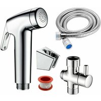 Lycxames - Multifunktionale ABS-Hand-WC-Bidet-Duschbrause, einzelner Sprühkopf, Badezimmer-Dusch-Bidet-Zubehör für Toiletten-Badezimmer – von LYCXAMES