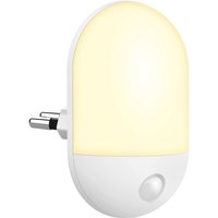 Nachtlicht Steckdose, Plug-and-Play Automatisches ON/Off mit Dämmerungssensor, Warmweiß led Nachtlampe für Kinderzimmer, Wohnzimmer, Garage, Bad, von LYCXAMES