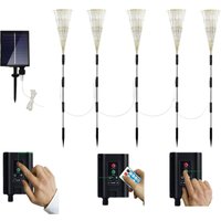 Lycxames - Set von 5 Solar Lichter Outdoor Solar Landschaft Beleuchtung Solar Garten Lichter Lycxames - Set von 5 Solar Lichter Outdoor Solar Landschaft Beleuchtung Solar Garten Lichter von LYCXAMES