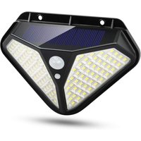 Lycxames - Solarleuchte für den Außenbereich, 【102 LEDs – 2200 mAh】 Solarleuchte für den Außenbereich, Bewegungsmelder, LED-Solarbeleuchtung, IP65, von LYCXAMES