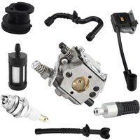 Lycxames - Vergaser und Zündspulensatz für Stihl Walbro 017 018 Ms170 Ms180 Kettensäge von LYCXAMES