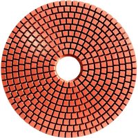 Zoll 150 mm Nass-/Trocken-Diamantpolierpads Flexible Schleifscheiben für Beton, Granit, Marmor, Schleifscheibe mit 30–3000er Körnung, 30Grit von LYCXAMES