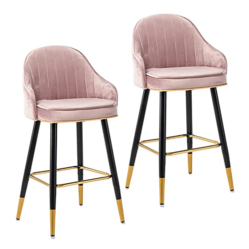 2er Set Moderne Barhocker mit Metallbeinen für Küche Wohnzimmer Hotel und Restaurant Hochstühle Bartheken 2er Set Moderne Barhocker mit Metallbeinen für Küche Wohnzimmer Hotel und Restaurant Hochstühle Bartheken von LYDSB