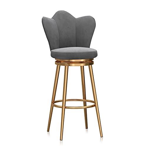 360° drehbarer Barhocker mit Rückenlehne, Metallbeine & Fußstütze, Kücheninsel, Thekenhöhe, Stühle, einfache Montage, modernes Design für Esszimmer, Zuhause 360° drehbarer Barhocker mit Rückenlehne, Metallbeine & Fußstütze, Kücheninsel, Thekenhöhe, Stühle, einfache Montage, modernes Design für Esszimmer, Zuhause von LYDSB