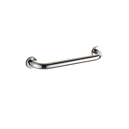 LYDSB Haltegriff aus poliertem verchromtem Messing, Wandhalterung, für ältere und behinderte Menschen, für Toilette, Dusche, Badezimmer, Silber, 30 cm LYDSB Haltegriff aus poliertem verchromtem Messing, Wandhalterung, für ältere und behinderte Menschen, für Toilette, Dusche, Badezimmer, Silber, 30 cm von LYDSB