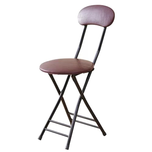 LYDSB Klappbarer Barhocker mit Rückenlehne für Erwachsene und gepolsterter Stuhl in Thekenhöhe für Kücheninseln, Gitarrenläden und Cafés, stabiles Design, Sitzfläche 47 cm, 1 Stück LYDSB Klappbarer Barhocker mit Rückenlehne für Erwachsene und gepolsterter Stuhl in Thekenhöhe für Kücheninseln, Gitarrenläden und Cafés, stabiles Design, Sitzfläche 47 cm, 1 Stück von LYDSB