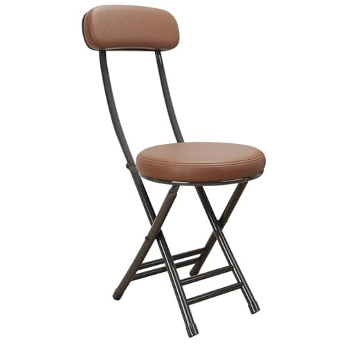 LYDSB Tragbarer, faltbarer Küchenhocker mit gepolstertem Sitz für Angeln, Wandern und Gartenarbeit, 45,7 cm Thekenhöhe von LYDSB