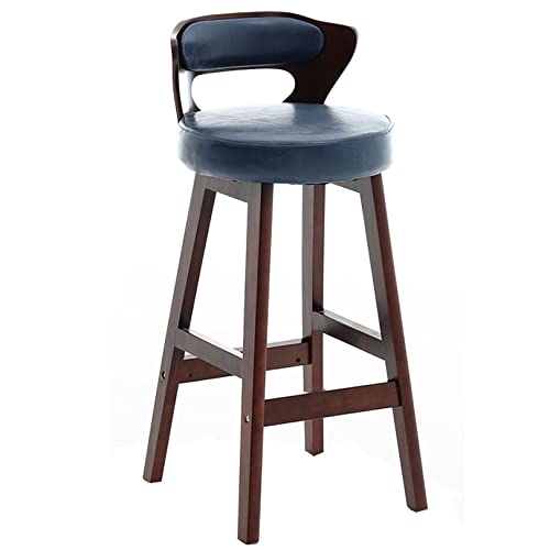 LYDSB Vintage Leder-Barhocker für Küche, Insel, Theke, Höhe, Kaffee und Essen zu Hause von LYDSB