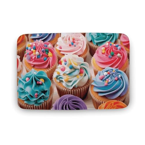 Fußmatte für den Innen- und Außenbereich, Motiv: Cupcakes, für Eingangstür, Küche, Teppich, geeignet für Schlafzimmer, Büro von LYDSKGEQ