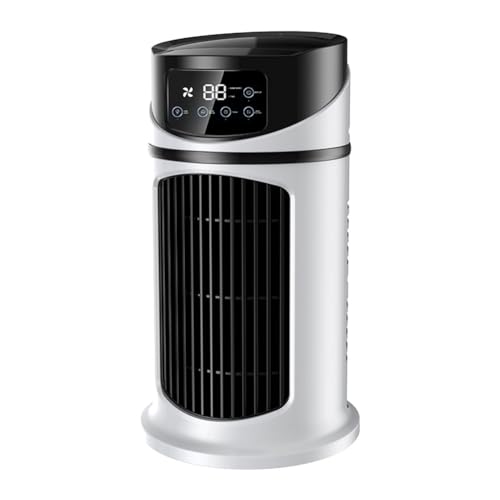 3 in 1 persönlicher ruhiger Tischventilator 6 Geschwindigkeiten Verstellbarer Kreislauf Windluftkühler Desktop -Lüfter für Büroschlafzimmer Desktop von LYEAA