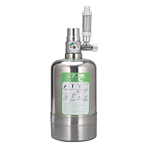 LYEAA 1L/2L CO2 Generator System Carbon, Stainless Steel Carbon Dioxide Reactor Fish Tank Aquarium DIY CO2 Cylinder Generator System Kit with Solenoid Valve Bubble Counter Diffusor LYEAA 1L/2L CO2 Generator System Carbon, Stainless Steel Carbon Dioxide Reactor Fish Tank Aquarium DIY CO2 Cylinder Generator System Kit with Solenoid Valve Bubble Counter Diffusor von LYEAA
