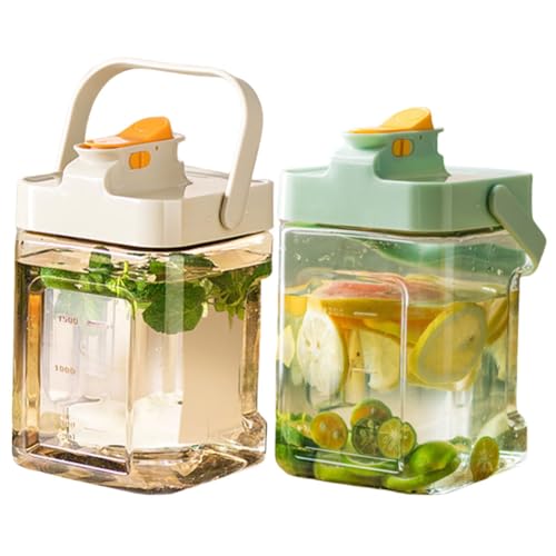 LYEAA 2,3 l Kühlschrank-Getränkespender mit Zapfhahn – praktischer Flüssigkeitsbehälter for Partys und Picknicks LYEAA 2,3 l Kühlschrank-Getränkespender mit Zapfhahn – praktischer Flüssigkeitsbehälter for Partys und Picknicks von LYEAA