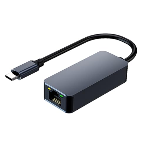LYEAA 2500 Mbps Typ-C Ethernet auf RJ45 2,5 G Adapter Aluminiumgehäuse für Windows/Mac OS LYEAA 2500 Mbps Typ-C Ethernet auf RJ45 2,5 G Adapter Aluminiumgehäuse für Windows/Mac OS von LYEAA