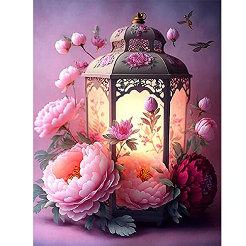 LYEAA 5D DIY Full Round Drill Diamond Painting Blume Vogel Laterne Kit Home Decor DIY Strass Stickerei Set Malen mit Diamant Kunst nach Zahlen Kits LYEAA 5D DIY Full Round Drill Diamond Painting Blume Vogel Laterne Kit Home Decor DIY Strass Stickerei Set Malen mit Diamant Kunst nach Zahlen Kits von LYEAA