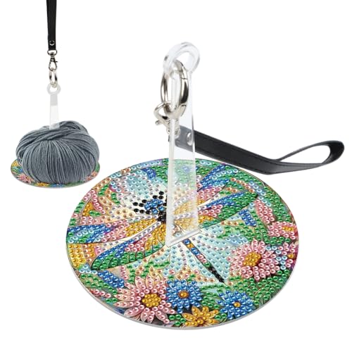 LYEAA 5d Kit Garnhalter Tragbarer Garnkugel Organizer for Handwerksbegeisterte von LYEAA