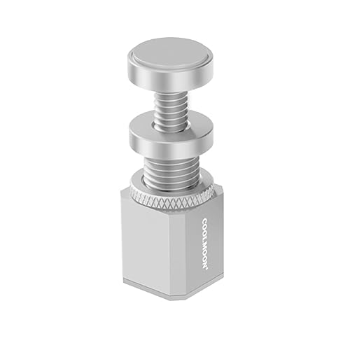 LYEAA GPU-Stützhalterung, Grafikkartenhalter aus Aluminiumlegierung, ausziehbar für ATX/M-ATX/ITX, Schwarz/Silber LYEAA GPU-Stützhalterung, Grafikkartenhalter aus Aluminiumlegierung, ausziehbar für ATX/M-ATX/ITX, Schwarz/Silber von LYEAA