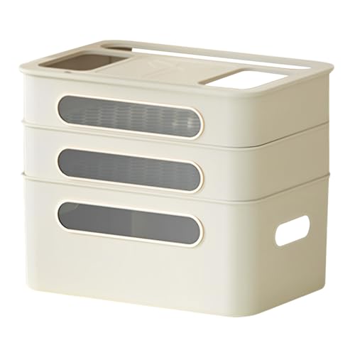 LYEAA Kabelverwaltungsbox - Vielseitige Speicherlösung for Router und Kabel stilvolles dauerhaftes Design von LYEAA