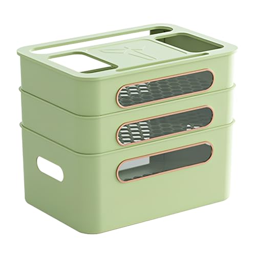 LYEAA Kabelverwaltungsbox - Vielseitige Speicherlösung for Router und Kabel stilvolles dauerhaftes Design von LYEAA