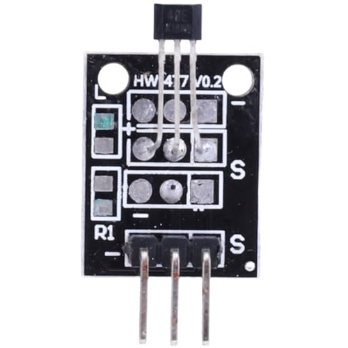 LYEAA Magnetisches Sensormodul KY-003 Hall-Sensor-Modul A3144 Standard-Hall-Effekt-Modul funktioniert mit Platinen von LYEAA