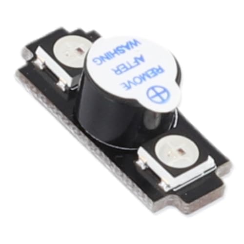 LYEAA WS2812 Aktiver Alarm-Summer Bunte RGB LED Buzzer Sounder 5V Piepton Lautsprecher for RC Freestyle Drohnen Ersatz DIY Teile von LYEAA