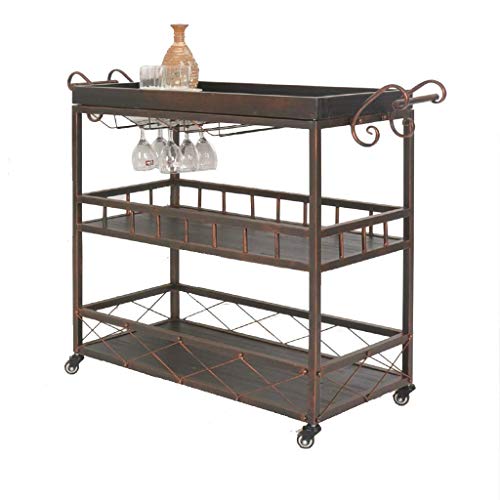 Küchenwagen mit Rollen Rollwagen Weinständer Haushaltbar Barwagen Servierwagen Sideboard Küchenregal 3-stöckiger Wagen Kosmetikwagen Barwagen für Zuhause Küchenwagen mit Rollen Rollwagen Weinständer Haushaltbar Barwagen Servierwagen Sideboard Küchenregal 3-stöckiger Wagen Kosmetikwagen Barwagen für Zuhause von LYFDPN