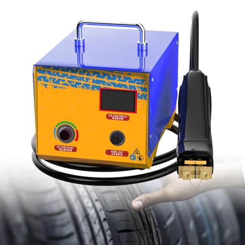 LYFDPN 1000 W Gummireifen-Nachschneidemaschine, 220 V, Reifenrillenwerkzeug mit 20 U/V-förmigen Klingen, zum Vertiefen des Profils, Runderneuerung Alter Reifen von LYFDPN